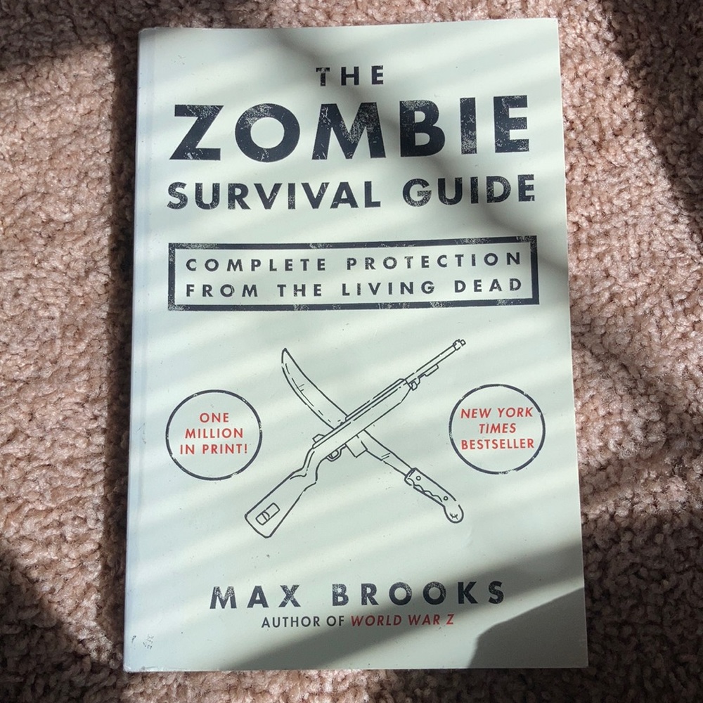 Book called: The Zombie Survival Guide
